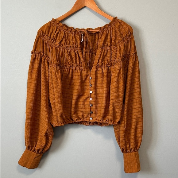 Free People Hailey Blouse - Picture 2 of 14